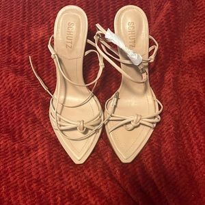 Abby Heel in Light Nude Schutz